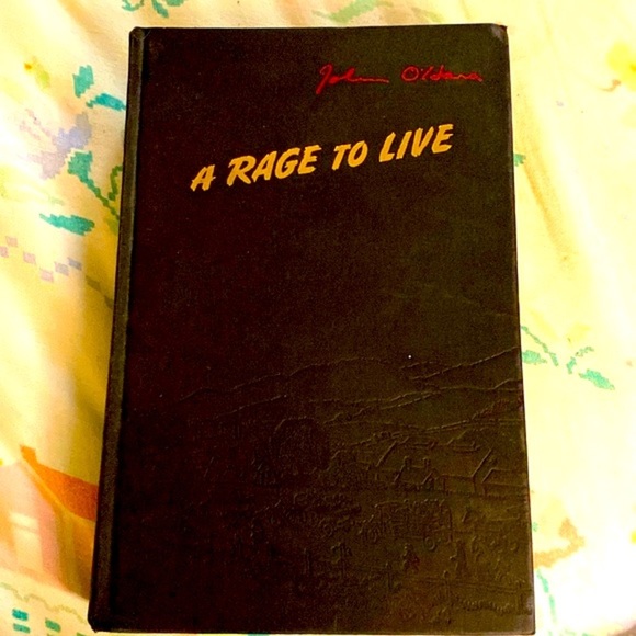 A RAGE TO LIVE JOHN O’HARA SIGNED COPY Hardback EUC - Picture 2 of 8